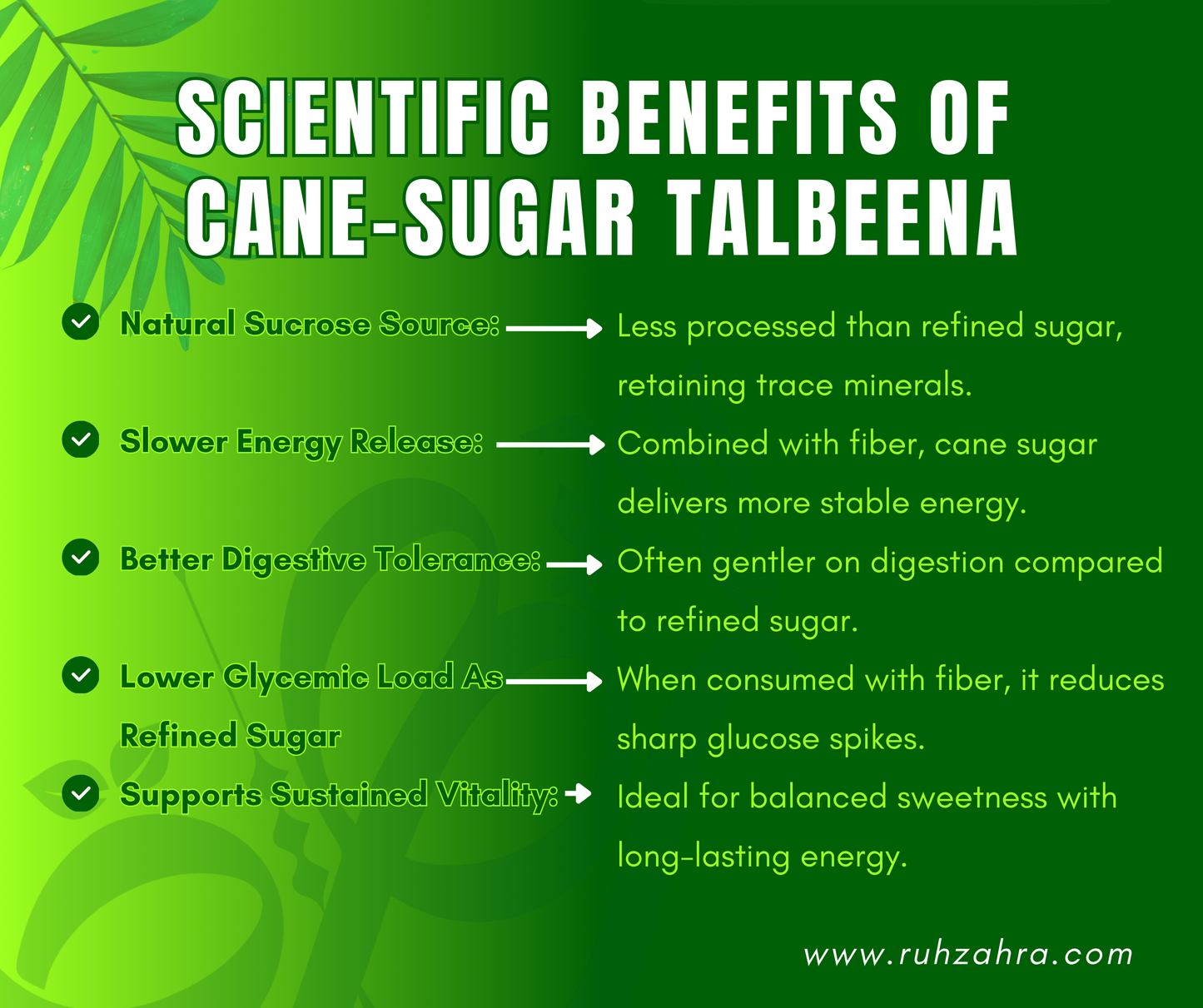 Nutri-Rich Talbeena – Cane Sugar