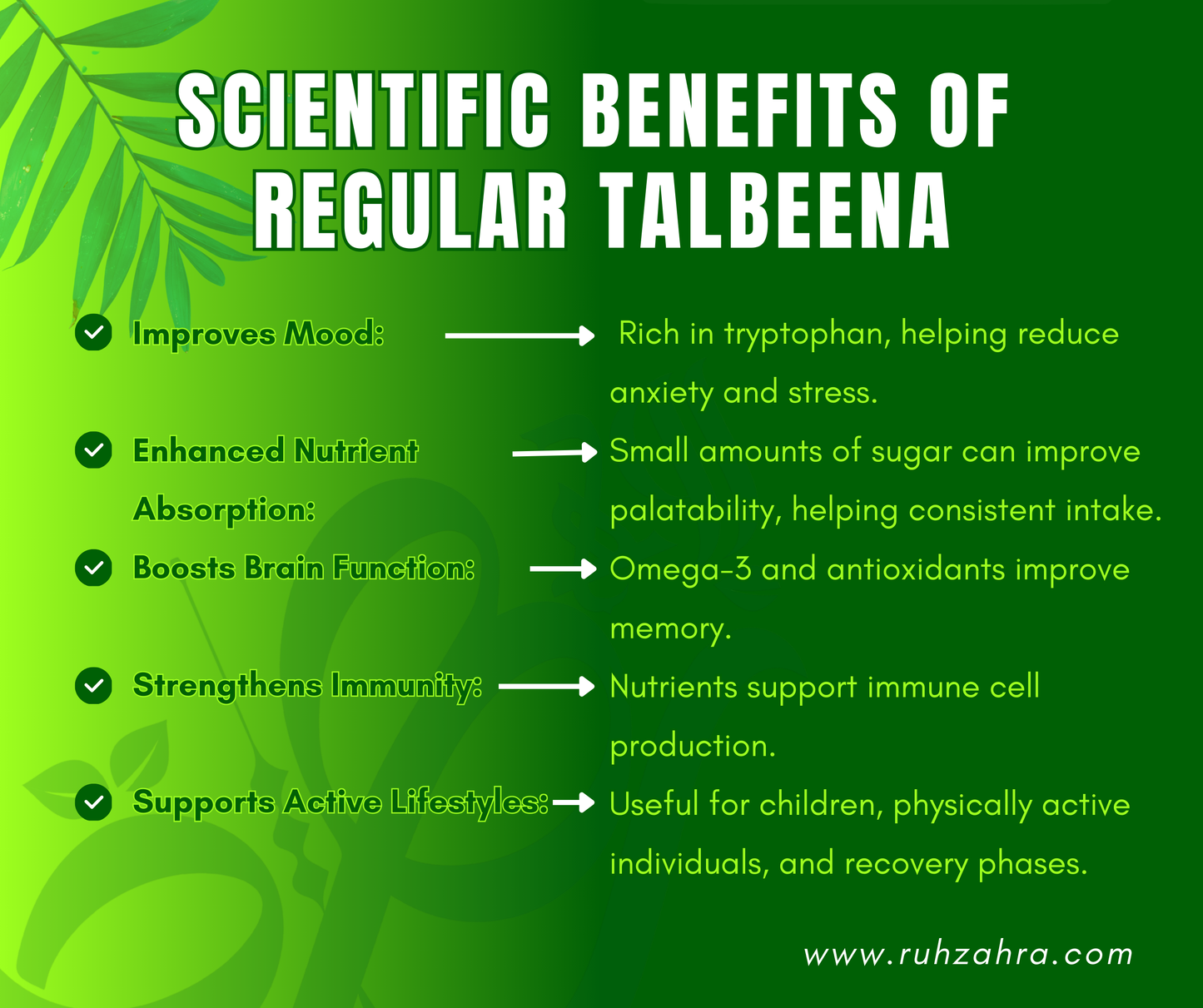 Nutri-Rich Talbeena – Regular Sugar